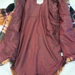 American Eagle AEO Outfitters Plaid Teddy Sherpa Fireside Shacket Size Small Photo 13