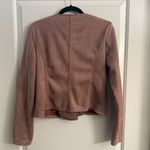 Haute Monde Blush Faux Suede Jacket Large Photo 5