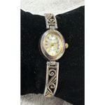 EXPRESS LA  X4331 Women's Silver Tone Quartz Wrist Watch Decorative Band‎ Photo 2