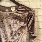 Mossimo Supply Co Mossimo Blush Velvet Chrushed Dress Photo 3