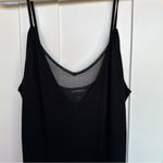 EXPRESS  Black Spaghetti Strap Layered Maxi Dress Photo 4