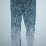Lululemon S Rare Hombre Tiger Turquoise Black Leggings Photo 0