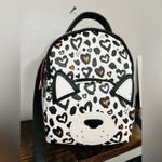 Betsey Johnson  Leopard Cat Face Mini Backpack Crossbody Convertible Bag NWT Photo 2