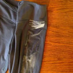 PINK - Victoria's Secret NWT Victoria's Secret PINK ULTIMATE V VELVET STRIPE Cozy LEGGING Size Medium NEW Photo 2