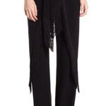 Cinq à Sept Cinq A Sept Black Fringe Pants Photo 8