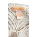 Brooks Brothers Sweater Womens XL White Long Sleeve Crew Neck Cable Knit Photo 6