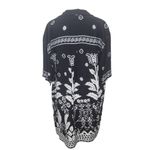 ASOS Black and White Floral Print Mini Skirt Dress NWOT Size 6 Floral Mini Dress Photo 1