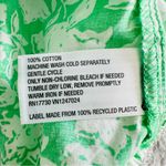 Universal Threads Universal Thread Puff Sleeve Peasant Top Bright Green Floral Size M Photo 6