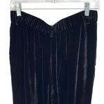 Cloth & Stone C&S by Womens Wide Leg Velvet Pants Black Size 28 NWOT Photo 2