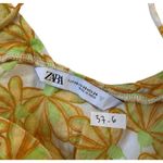 ZARA  Yellow Bohemian Crop Top  XS (37-6) Photo 2