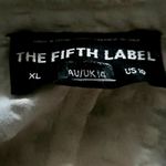 The Fifth Label Women’s Atlas Light Top – Size XL (US 10) – White Peplum Blouse Photo 3