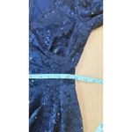 Ralph Lauren Lauren by  Women's Sequined Lace Ruffle-Sleeve Dress Size 4 2459 Photo 8