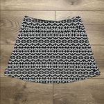 Coolibar 14” Sandbar High Rise UPF Swim Skirt Skort‎ Black White Print Size XS Photo 0