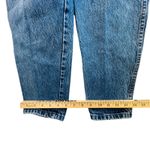 Chic Vintage High Rise Mom Jeans Made in USA Sz 26 Tapered Leg 90s Denim‎ Blue Photo 9