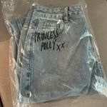 Princess Polly High-Waisted Denim Jeans Photo 7