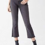 Urban Outfitters UO BDG Gray Kick Flare High Rise Cropped Jeans - 28 Photo 4