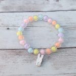 Easter Theme Colorful Stretch Bracelet Photo 0