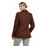 Ellen Tracy Women's Brown Textured Blazer Jacket Size L Photo 1