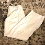 Sonoma NWT White Linen Pants, size medium Photo 0