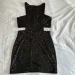 EXPRESS  Black Sequin Mini Dress Photo 1