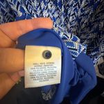 Maeve  Anthropologie blue and white small dress with pockets Photo 8