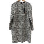 Donna Karan Donna Karen New York Plus Stretch Marble Print Sheath Dress Gray Size 16 Photo 1