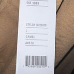 525 America , one sleeve, sweater in color camel, NWT Size Large Photo 4