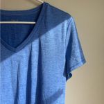 Bcg  Classic Blue Short Sleeve V-Neck Tee Size XL Photo 3