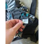 Heart Soul‎ Women's Black Peacock feather short sleeve above the knee Size Small Photo 8