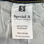 Special A Women’s Juniors  Distressed Raw Hem Denim Jean Shorts Size 5 Photo 8