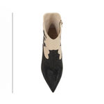 INC International Concepts Black and‎ White Heeled Boots with Stiletto​ Size 7.5 Photo 5