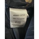 Carolina belle  Blouse Black Floral Print Lightweight Bell Sleeve Tie Neck Sz SP Photo 5