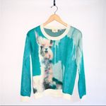 Anthropologie Lauren c Walcott llama sweater xs Photo 3