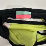 Xhilaration Black with Neon Details Bikini Swim Set - Top Large / Bottom XL Photo 3