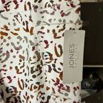 Jones New York Cream Leopard Print Leggings Photo 5