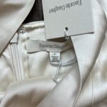 NWT Favorite Daughter They Break Up Dress Ivory Size 4 Photo 5