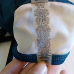 PINK - Victoria's Secret PINK Teal & Neon Green Strappy Swim Bikini Top Photo 4