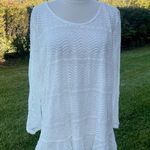 Krazy Kat  White Lace Baby Doll Tunic Photo 3