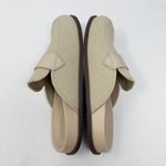 Schutz Ava Linen Flat Loafer Mule Womens Sandal Womens Size 11 Photo 6