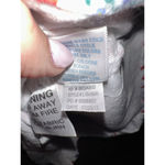 Lanz of Salzburg Vintage Small Red White Heart Striped Flannel Nightgown Eyelet Photo 9