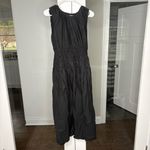 J.Crew NWT Hyacinth Dress Cotton Poplin Black Photo 2