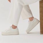 Vagabond  Judy White Leather Platform Lace-Up Sneakers Size 8 US / 38 EU Photo 1