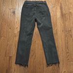 Pistola Charlie high rise seam front raw hem jeans size 25 Asher Photo 10