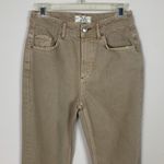 Free People High Rise Distressed Khaki Jeans Photo 6