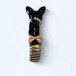 Betsey Johnson  Vintage 2000s rare Black Cat ring Photo 4