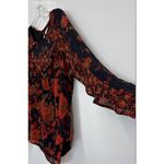 Ann Taylor  Loft red/orange ruffle long sleeve blouse. - Size S Photo 3