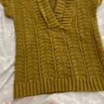 Charter Club  Cowl Neck Sweater in Olive Sz M Photo 2