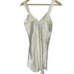 Morgan Taylor Vintage Women's Size Small Petite Intimate Satin Lingerie Slip Ivory Swirl Bride Photo 2