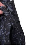 EXPRESS Black Blue Lace Floral Flat Front Shorts Pockets Size 10 Womens Photo 4