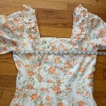 Adelyn Rae  White Floral Dress Size Large Photo 2